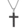 Men's Christian Necklace Ancient Cross -Lord's Guidance steel ancient cross necklace lord s guidance