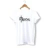 Christian T-Shirt Joshua One Nine 1 Christian T-Shirt Joshua One Nine -Lord's Guidance strong joshua one nine shirt white