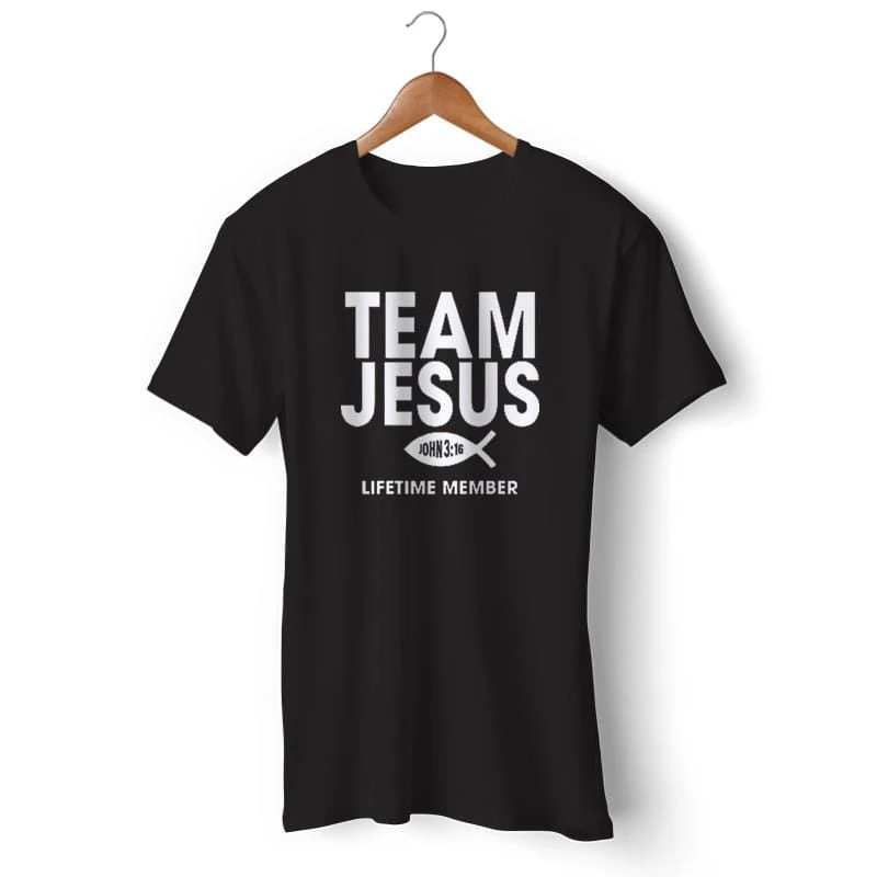 Christian T-Shirt Team Jesus 3 Christian T-Shirt Team Jesus