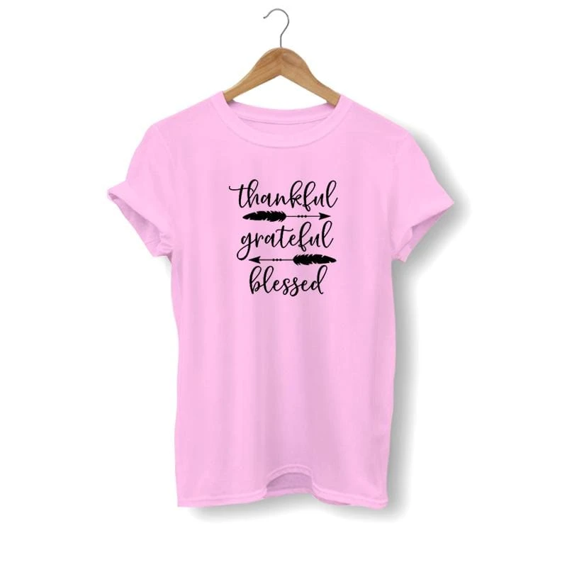 Christian T-Shirt Thankful Grateful Blessed 11 Christian T-Shirt Thankful Grateful Blessed - Image 9