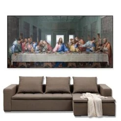 Christian Canvas Art The Last Meal