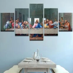 Christian Canvas Art The Last Supper -Lord's Guidance the last supper canvas panel lords guidance