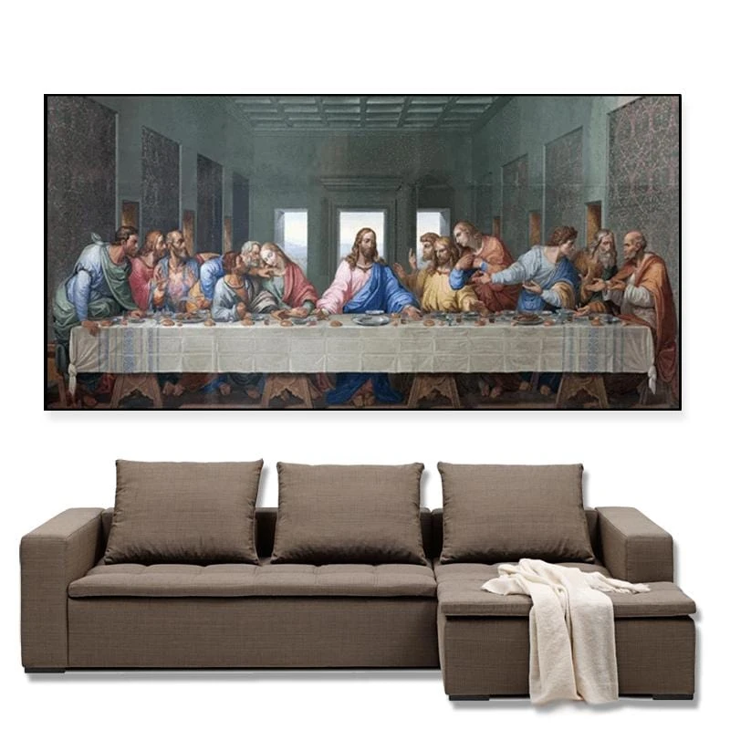 Christian Canvas Art The Last Meal 3 Christian Canvas Art The Last Meal