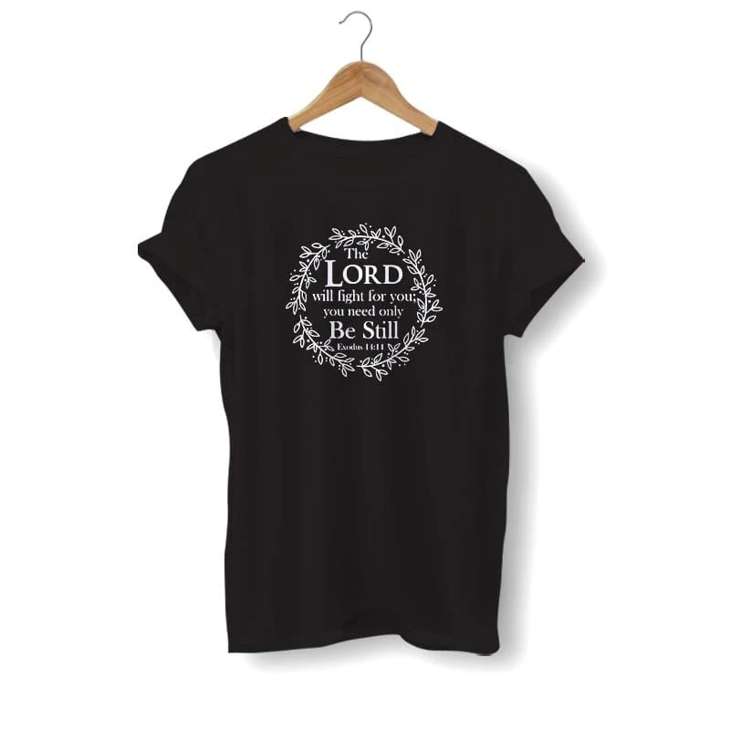 Christian T-Shirt The Lord Will Fight For You 5 Christian T-Shirt The Lord Will Fight For You - Image 3