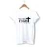 Christian T-Shirt This Is How I Fight My Battles 2 Christian T-Shirt This Is How I Fight My Battles -Lord's Guidance this is how i fight my battles shirt white