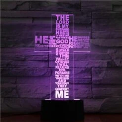 Christian Lamp Psalm 23
