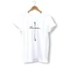 Christian T-Shirt Way Maker Cross 1 Christian T-Shirt Way Maker Cross -Lord's Guidance way maker cross shirt white