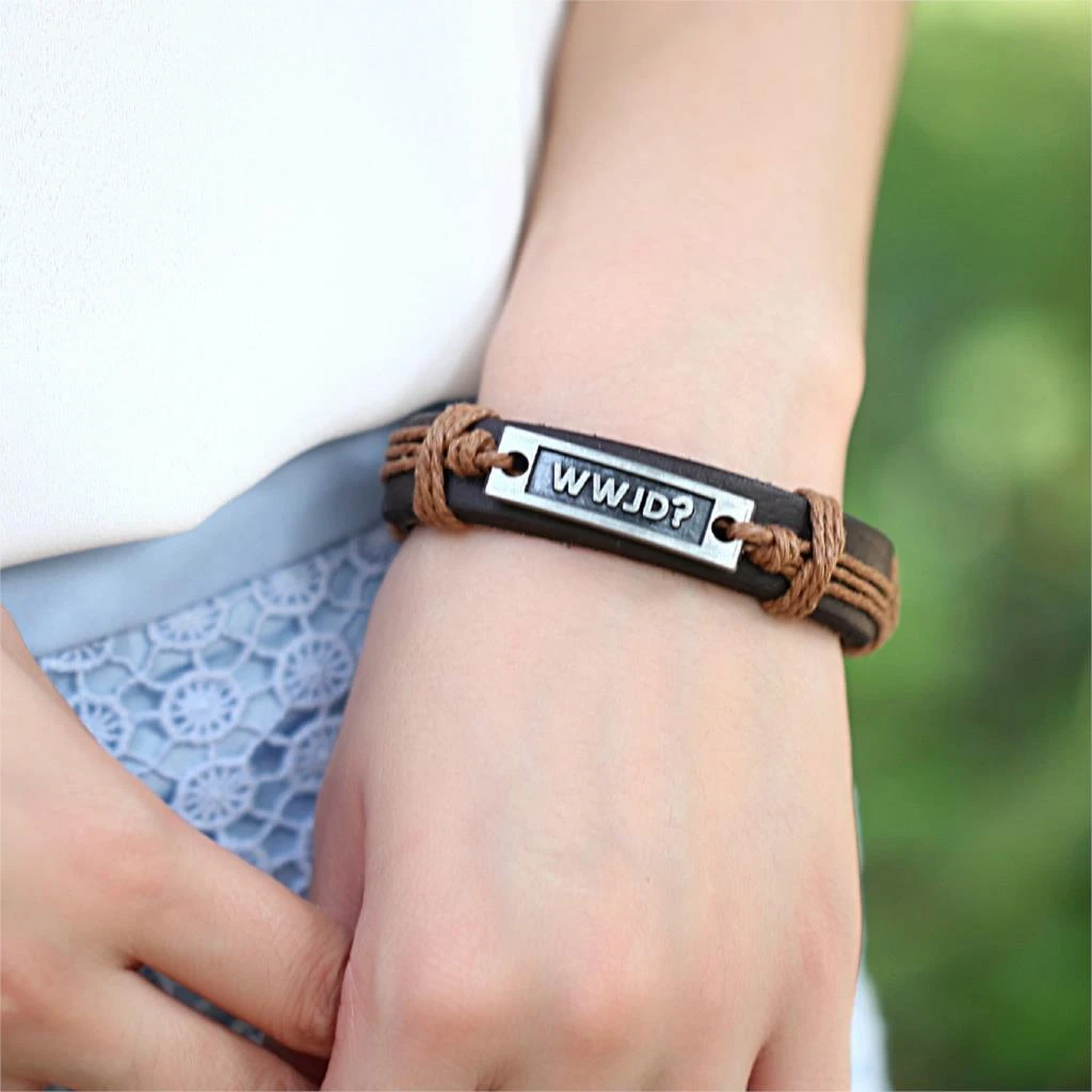 Christian Bracelet What Would Jesus Do 6 Christian Bracelet What Would Jesus Do - Image 4
