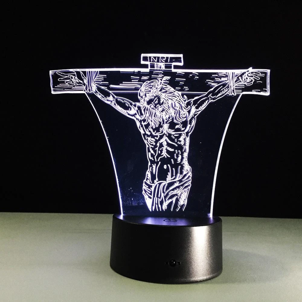 Christian Lamp INRI Cross Light 9 Christian Lamp INRI Cross Light - Image 7