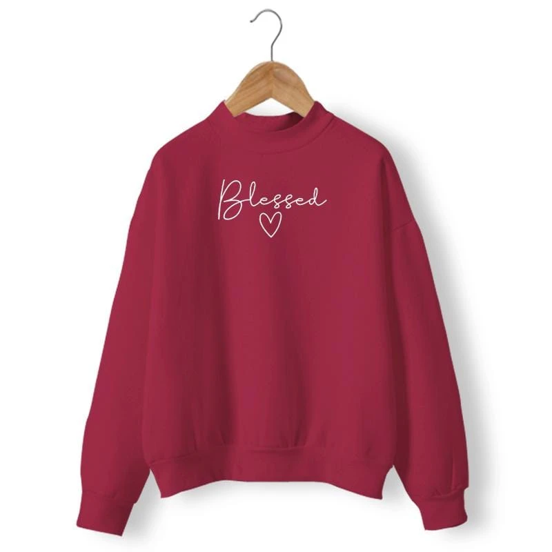 Christian Sweatshirt Blessed Heart 9 Christian Sweatshirt Blessed Heart - Image 7