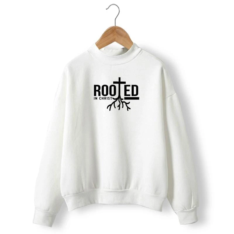 Christian Sweatshirt Rooted 3 Christian Sweatshirt Rooted