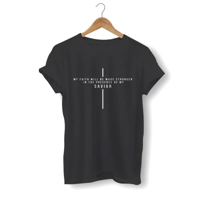 Christian T-Shirt Stronger Faith 5 Christian T-Shirt Stronger Faith - Image 3