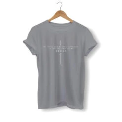 Christian T-Shirt Stronger Faith 18 Christian T-Shirt Stronger Faith -Lord's Guidance womens faith t shirt gray