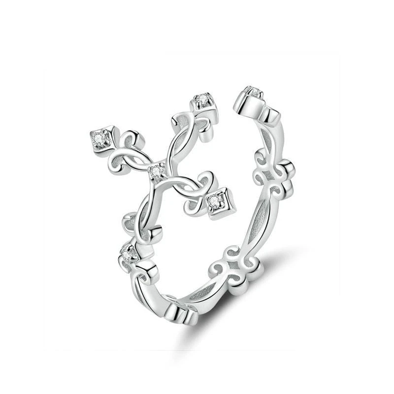 Christian Ring Vintage (Silver) 3 Christian Ring Vintage (Silver)