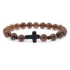 Cross Bead Bracelet Wooden Beads 1 Cross Bead Bracelet Wooden Beads -Lord's Guidance wooden cross bead bracelet e04d9c65 cc99 4c18 bde0 95fdbe0a73ef