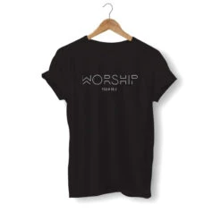 Christian T-Shirt Worship 13 Christian T-Shirt Worship -Lord's Guidance worship shirt black