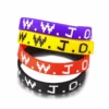 Christian Bracelet WWJD (Silicone) -Lord's Guidance wwjd bracelet silicone lords guidance